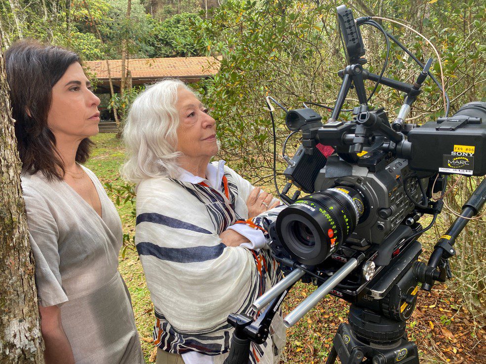 Fernanda Torres e Fernanda Montenegro gravaram juntas a série da Globo, Amor e Sorte