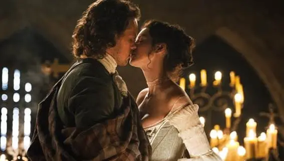 A série Outlander é recheada de momentos marcantes. 