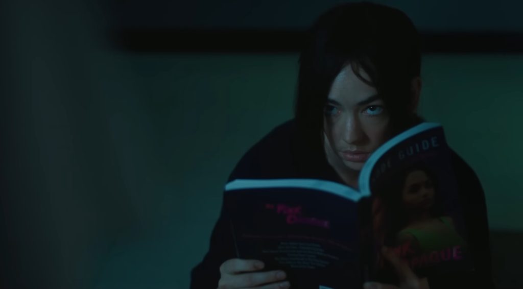 Brigette Lundy-Paine em "I Saw the TV Glow"