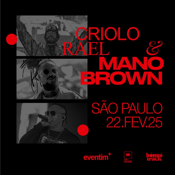 Criolo, Rael e Mano Brown | Tudo sobre a única apresentação dos rappers em São Paulo 3